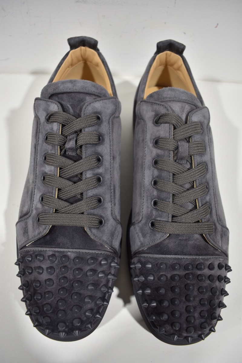 Christian Louboutin Louis Junior Spikes Orlato Flat Smoky
