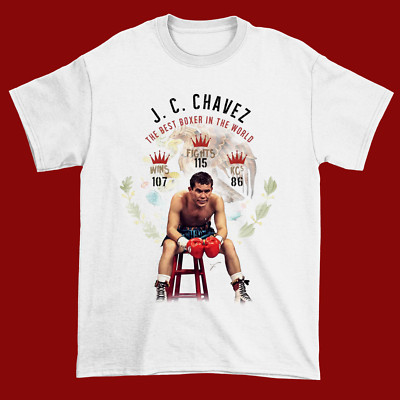 New Julio Cesar Chavez The Best Boxer White All Size Unisex Tee Shirt