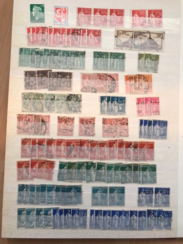collection of Vintage stamp albums with worldwide stamps - stockbooks Lot B - 第 2/24 張圖片