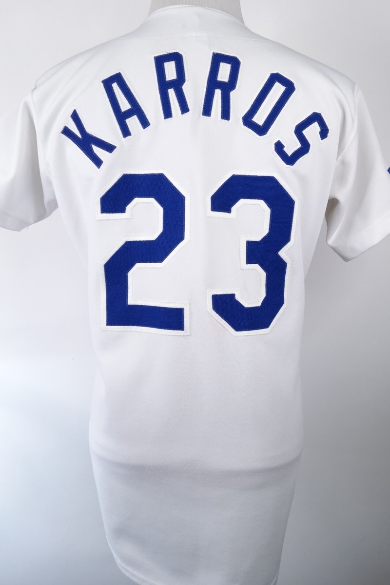 Vtg Russell Los Angeles Dodgers Eric Karros 23 Jersey MLB 1990s Men Size M 40
