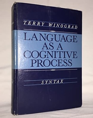 Syntax (v. 1) (Language as a Cognitive Process) by Winograd, Terry A. Hardback