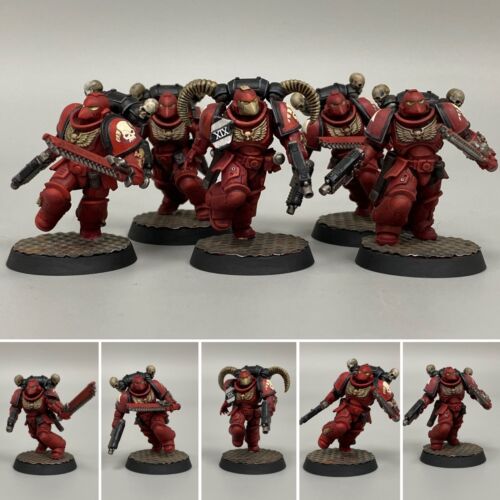 5 INTERCESORES DE ASALTO EXORCISTAS MARINES ESPACIALES WARHAMMER 40K KILL TEAM PRIMARIS