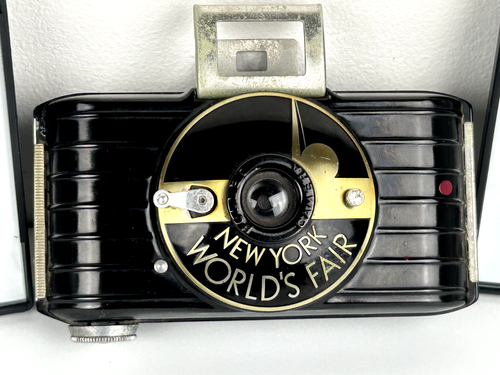 1939 New York Worlds Fair KODAK Camera Walter Teague Bakelite Modernist w Photos