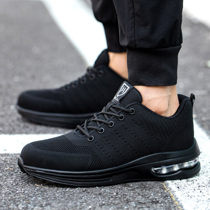 SAOLA Scarpe antinfortunistiche da lavoro uomo punta acciaio antiforatura protettive sneakers