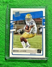 DEVIN ASIASI RATED ROOKIE CARD NEW ENGLAND PATRIOTS RC 2020 PANINI DONRUSS RC 