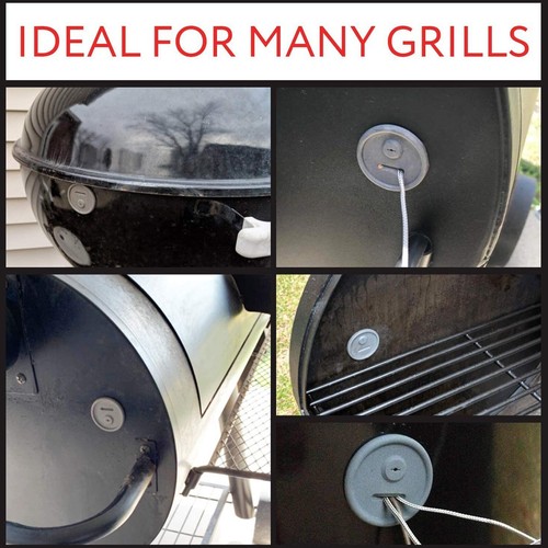 Easy Probe Placement with Probe Grommet for Weber 85037 Smokey Mountain - Picture 20 of 41