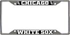 Fanmats Mlb Chicago White Sox Chrome Metal License Plate Frame