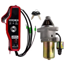 Proven Part Ignition Switch Box Keys Starter Motor Fits Honda GX340, GX390