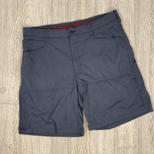 Vintage Y2K Wrangler Men's Size 38 Blue Cargo Style Shorts 9" Inseam