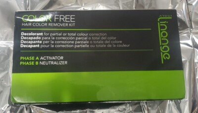  LINANGE  COLOR FREE  REMOVER KIT. ACTIVADOR (A) NEUTRALIZER. 10OZ BOTHS. 