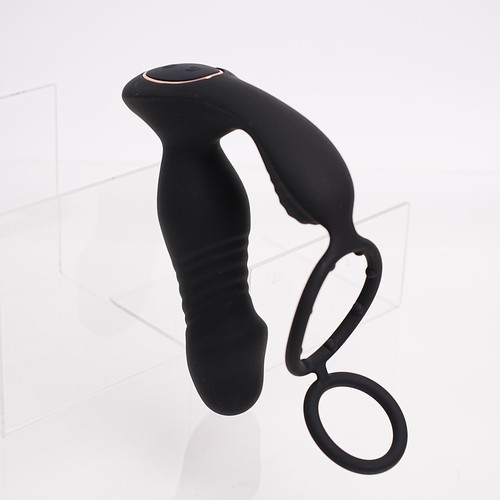 Männer Cock Penisring G-Spot Vibrator Anal-Plug Butt Dildo Prostata Sexspielzeug - Bild 18 von 24