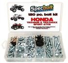 HONDA TRX450R Bolt Kit 700XX ATV frame body plastic fenders SPECBOLT 120PC