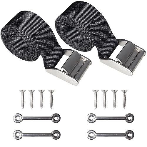 56" Batterie Spanngurt Kit Batterie Haltegurt mit Edelstahl 3... - Bild 1 von 7