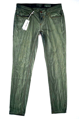 Rich & royal Damen Jeans W 27,28,29 L32 Skinny Fit  grün braun 139,95   NEU