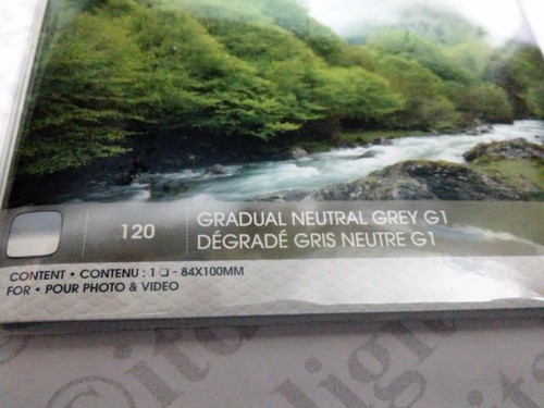 Genuine France Cokin P-Series P120 Graduated Neutral Grey G1 Filter CP120 Square - Picture 4 of 4