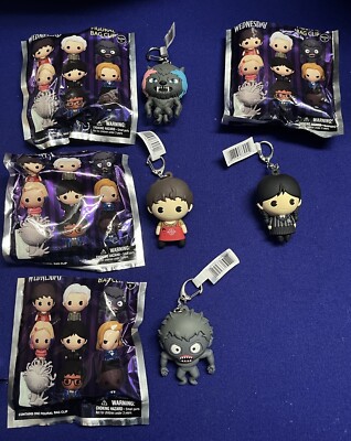Wednesday Adams Blind Bag Bag Charm PICK 1 EXCLUSIVE
