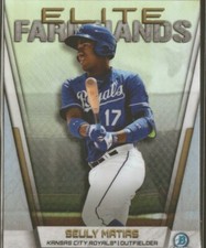 2019 Bowman Chrome - Elite Farmhands #EF-SM Seuly Matias (RC)