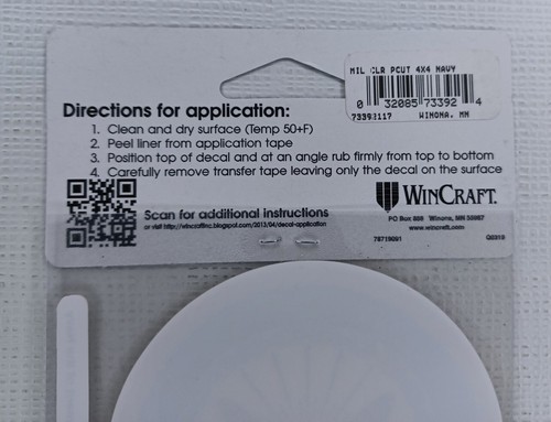 WinCraft United States Navy Perfect Cut Aufkleber - Bild 6 von 7