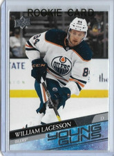 William Lagesson Edmonton Oilers 2020-21 Upper Deck Two Young Guns Rookie #479