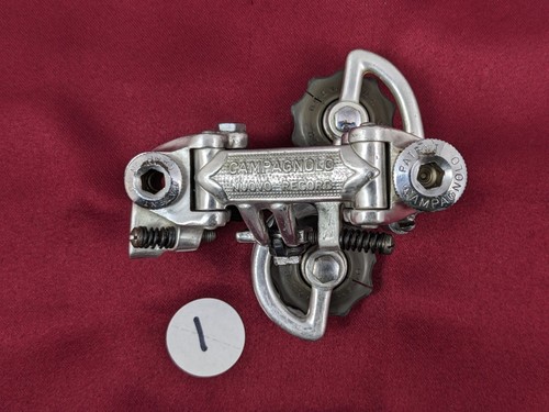 Polea agrietada desviador trasero vintage Campagnolo nuevo récord 70 74 81 OPCIONES - Imagen 36 de 41