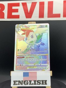 Shaymin VSTAR #173/172 Brilliant Stars Sword Shield Secret Rare Pokémon - NM