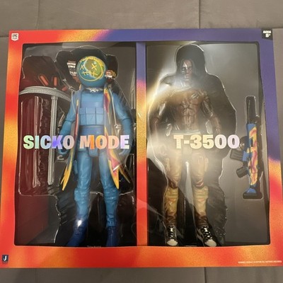 Jazwares Travis Scott Cactus Jack Fortnite 12 Inch Duo Action Figure Set