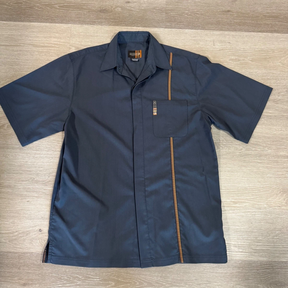 Jordan Short Sleeve Button-Up Casual Button-Down Shirts for Men