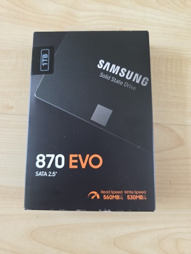 Samsung 870 EVO 1TB 2.5 Inch SATA III SSD Solid State Drive Brand New - Afbeelding 7 van 10