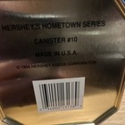 Hershey's Hometown Series Hugs Canister #10 1994 Black/Gold Candy & Nuts VINTAGE — photo 2