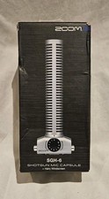 ZOOM SGH-6 Shotgun Mic Capsule + Hairy Windscreen NEW UNUSED