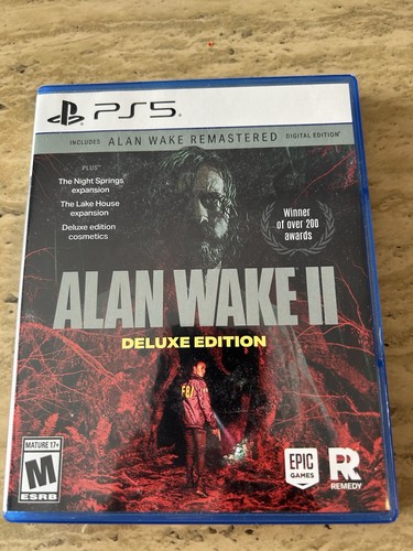 ALAN WAKE 2 DELUXE EDITION PLAYSTATION 5