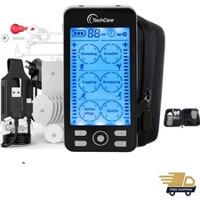 Tens Unit TechCare Plus 24 Massager Muscle Stimulator Device Machine Pulse Ma...
