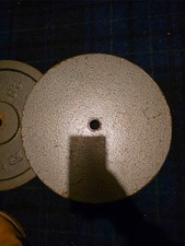 20kg weigh plates metal used heavy weights gray Gold