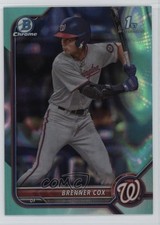 2022 Bowman Draft Chrome Aqua Lava Refractor 31/199 Brenner Cox #BDC-196 1t2c