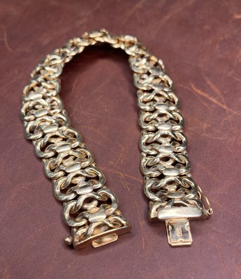 10KT Vintage Yellow Gold Bracelet - 8 - 16.4g - 16mm