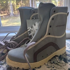 Blue Patagonia Marlwalker Boots Size 14 Wading Fly Fishing Boots 79176