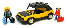 Playmobil * 3524 3943 * PKW / Auto / Kleinwagen * Gelb * mit Dachgep&auml;cktr&auml;ger