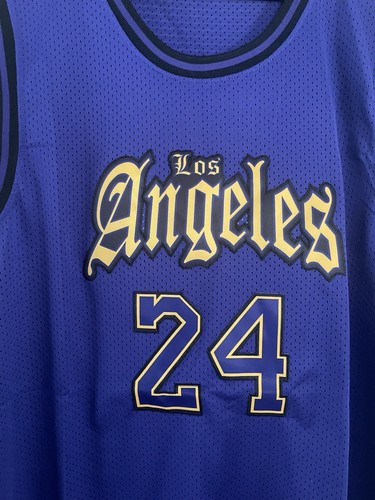 Kobe Bryant #24 Los Angeles Lakers Custom Jersey - Size 50 - 第 3/19 張圖片
