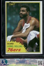 1981-82 Topps #31 Lionel Hollins Philadelphia 76ers PO.81