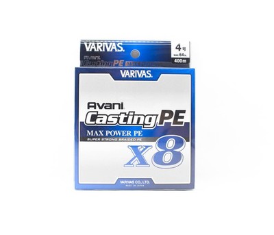 Varivas P.E Linie New Avani Max Power Casting X8 400m P.E 4 64lb (8647)