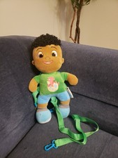 CoComelon My Friend Cody Plush Child Backpack Harness 14" .EXCELLENT CONDITION