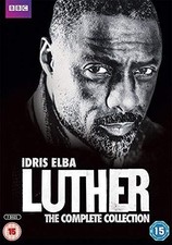 Luther: Series 1-4 DVD Idris Elba Dermot Crowley Warren Brown UK IMPORT 