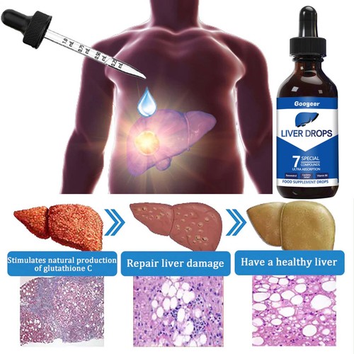 30ml Liver Drops Liver Liquid Drops 7 Special Compounds Ultra Absorption - Picture 6 of 12