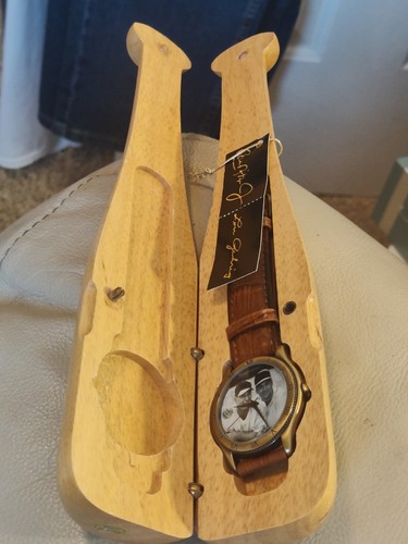 Lou Gehrig Cal Ripken Waltham Watch NEW in Wood Bat Case - Picture 6 of 8