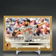 Zac Lowther 2022 Topps Gold #133 #/2022