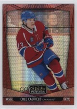 2024-25 O-Pee-Chee Platinum Red Prism 120/199 Cole Caufield #11 01x0