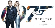 2015 Spectre Movie Poster 007 James Bond Daniel Craig Eve Moneypenny M 8x10
