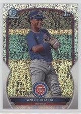 2023 Bowman Chrome Prospects Speckle Refractor /299 Angel Cepeda #BCP-205 1mj1