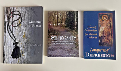 Orthodox Spiritual Healing Book Lot Conquering Depression Path to Sanity Silence