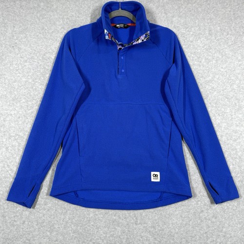 Maglione ricerca outdoor donna piccolo trail mix snap pile griglia strati top